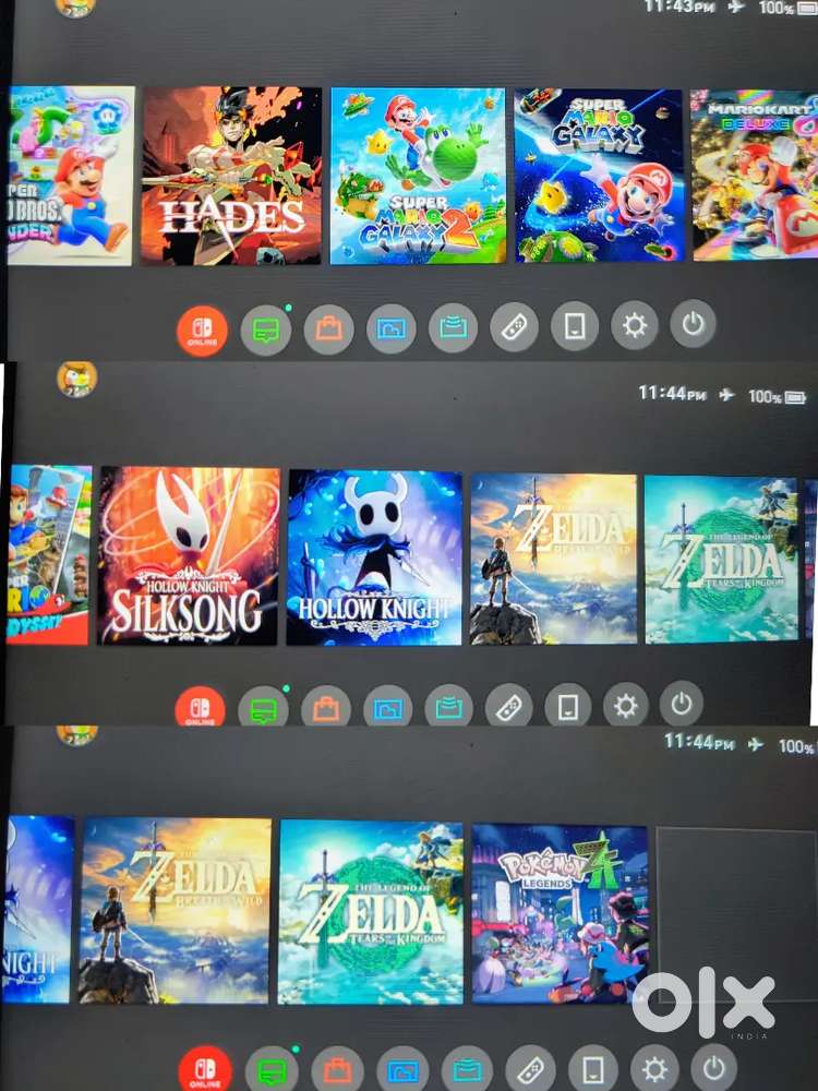 Nintendo switch lite with 128gb