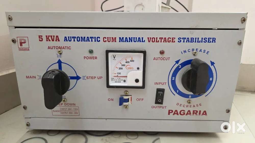 RARELY USED 5KVA STABILIZER