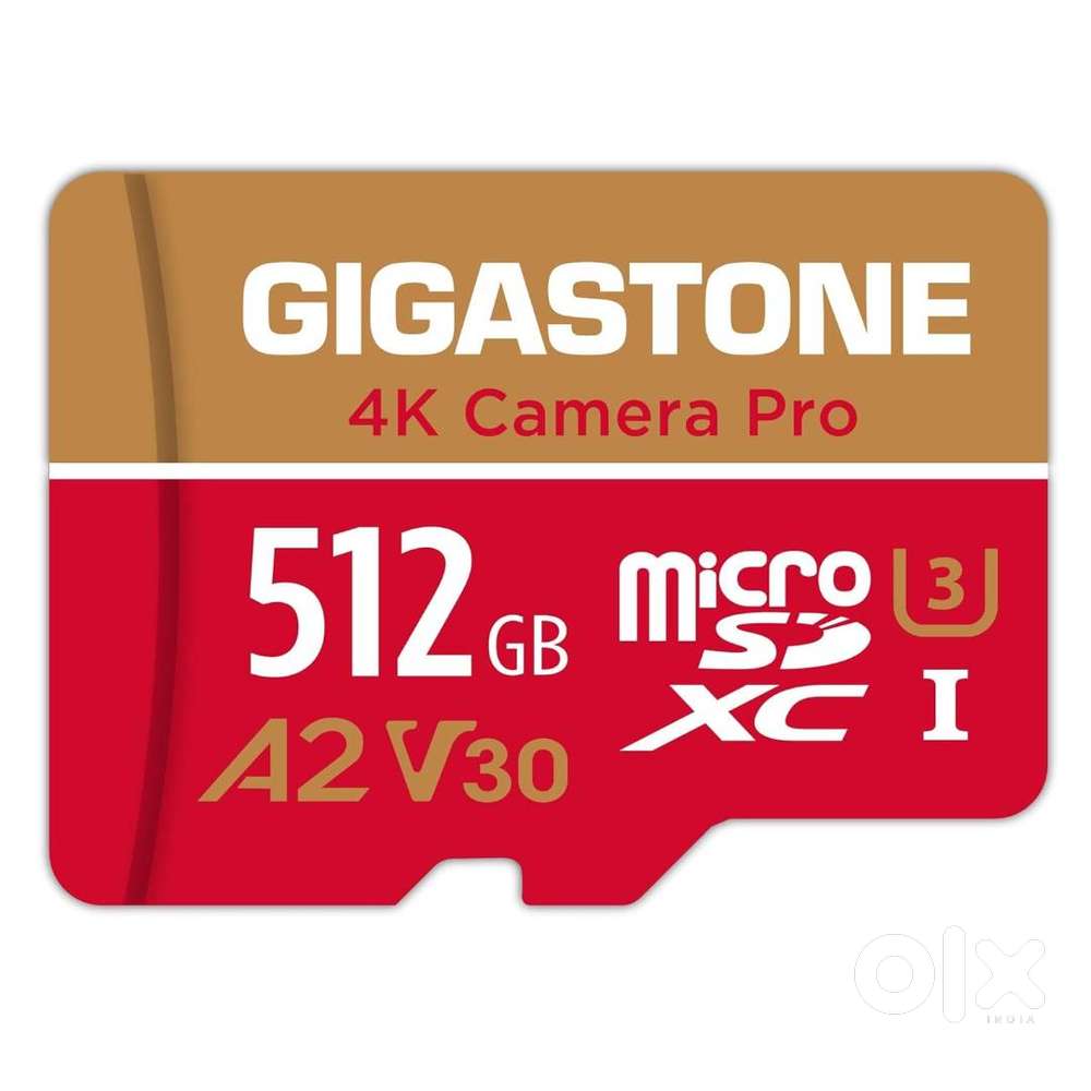 Sealed Gigastone 512GB Micro SD Card 4K Camera Pro