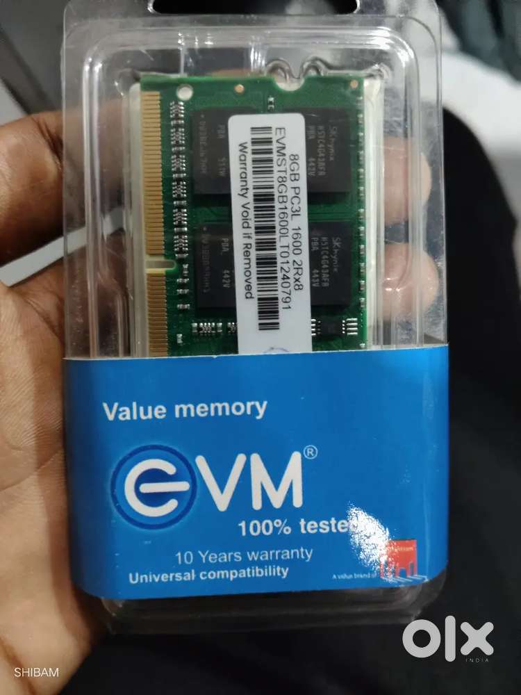 8GB RAM DDR3 FOR LAPTOP
