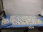 Single iron bed