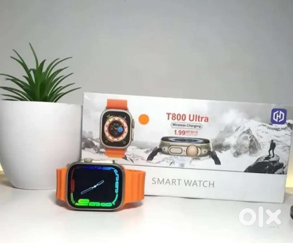 T800 Ultra 49mm Smartwatch with Heart Rate Monitor