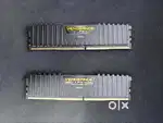 16GB DDR4 3200MHZ Desktop RAM (8GB*2) : 8 month used, no cracks