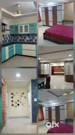 RENT SEMI FURNISHED SPACIOUS FLAT AT NEAR BY BEACH RD.