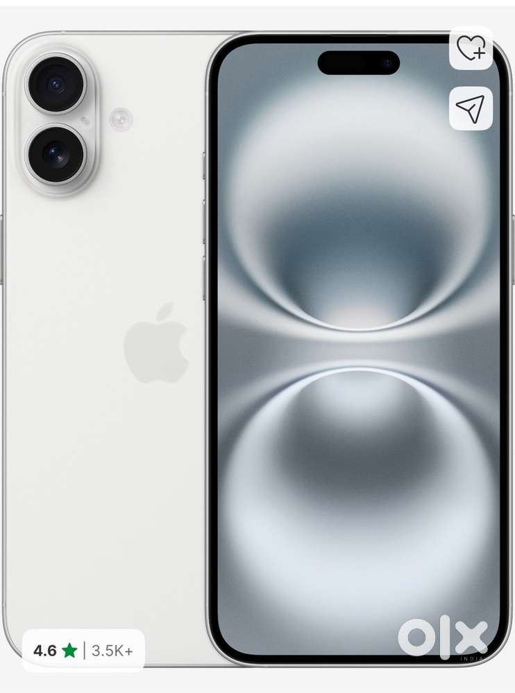 I Phone 16 128 GB WHITE COLOUR AND BLUE COLOUR Seal Pack New
