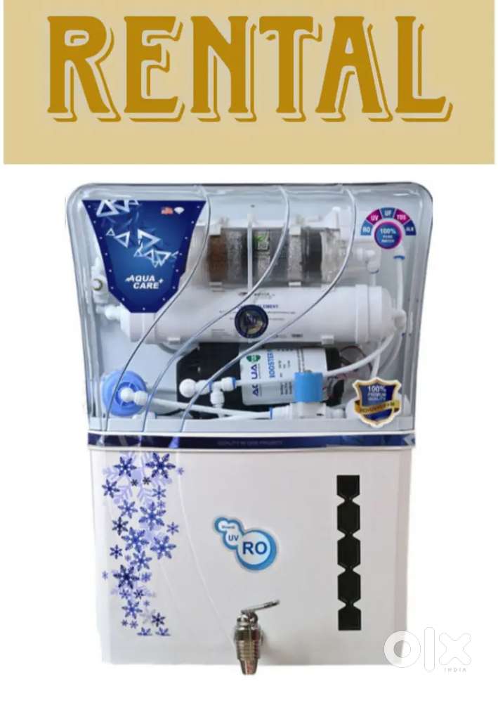 Ro water purifier available on rent