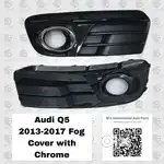 Audi Q5 Fog Cover with Chrome 2013-17