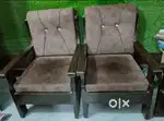 Complete Sofa Set  Sagwan Wood  Sleepwell Foam  6 Yrs Warranty