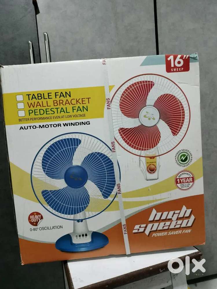Brand New HighSpeed Fan + Cello Water Carrier 5 Ltr+ Bajaj Heating rod