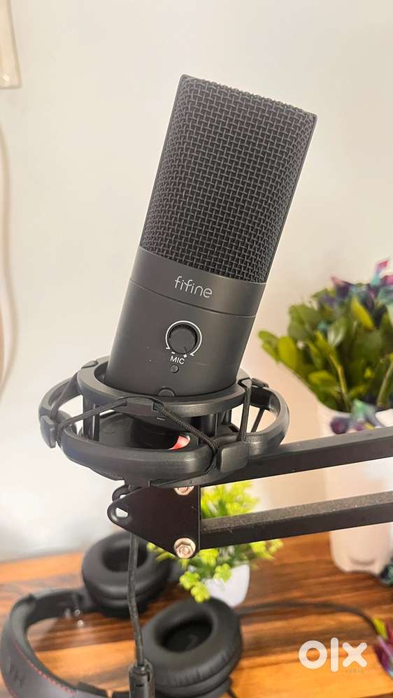 Fifine USB gaming streaming microphone
