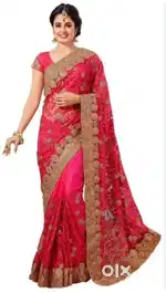 Ladies stylish saries and lahanga available in whole sale rate