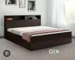 Today -sale buy new double bed with box-6500/-Emi bhi