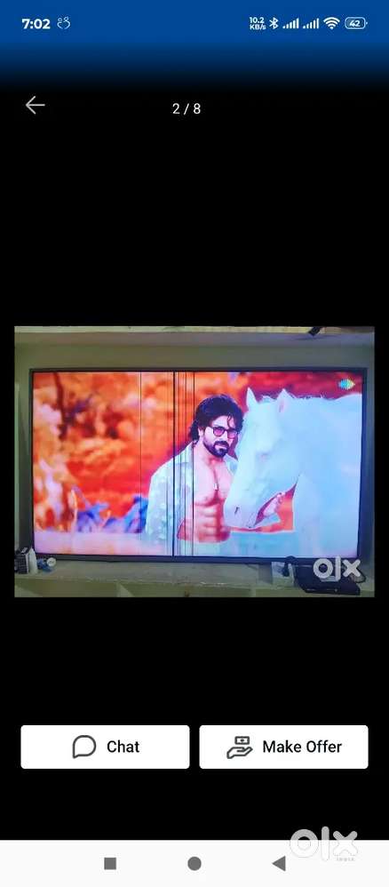 Uv 55 inch original android TV working condition