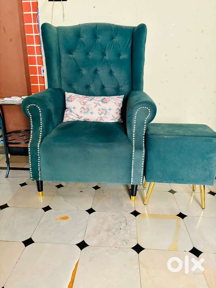 ArmChair with Footrest - 2 no.s