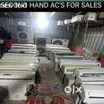 SECOND HAND AC'S SALES