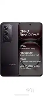 Oppo reno 12 pro 12 256gb 1 months warranty available