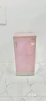 Videocon pink colour 5star rating flower model single door fridge