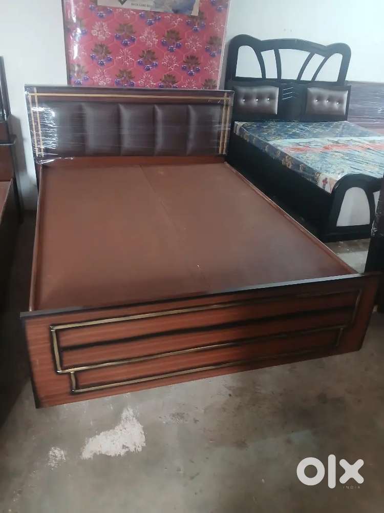 New luxury model Queen size bed without storage at very affordable pri