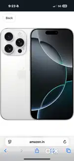 Iphone 16 pro brand new white titanium