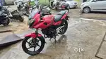 Pulser 220 red color