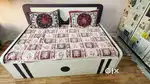 Sofa come double bed frame with mattress - for Sale!