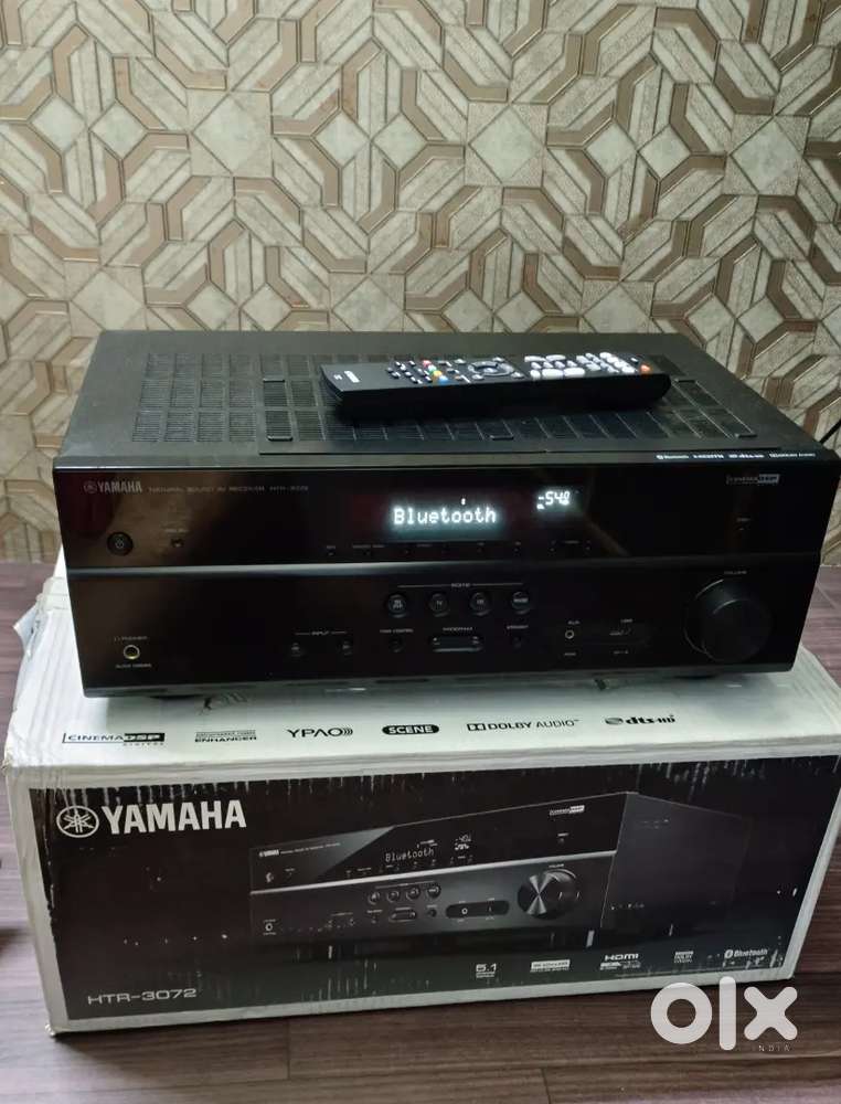 Yamaha HTR-3072 4k Avrecivers bluetooth 130watts RMS per channel