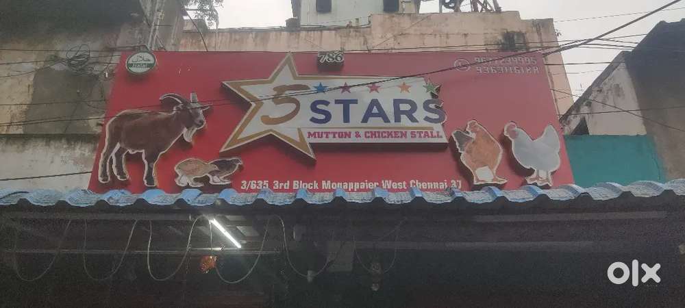 Chicken and mutton cutting(muslim only)