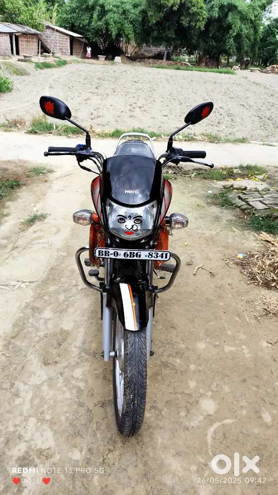 This is a 2017 model HF deluxe bike with very good condition