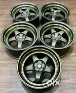 18 inch alloy wheels for THAR ROXX Set of 5 in good condition