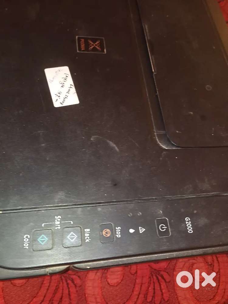 Dell laptop and canon printer