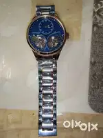 Double Tourbillon Watch Luxury Stainless Steel New box