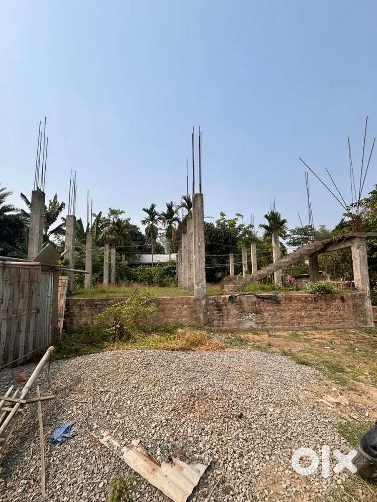 1katha land with RCC foundation