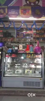 Display western AC counter for cake n sweet