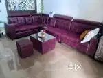 Big U shape sofa with Centre table