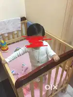 Crib with mattress