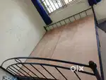 Rot iron bed with plywood & matress