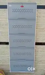 Brand New - Metal Shoe Cabinet - 5 Shelves Jumbo Shoe Cabinet
