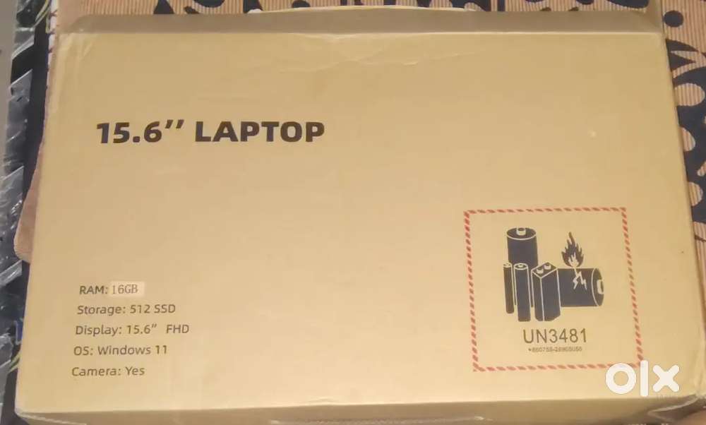 15.6 INCH LEPTOP 16GB RAM 512GB STORAGE