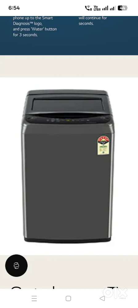 Top load washing machine 7kg