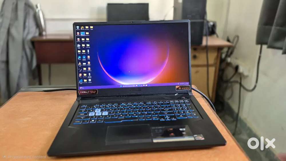 ASUS TUF Gaming A17 Ryzen 5  8GB RAM  512GB SSD  GTX  1650 Ti