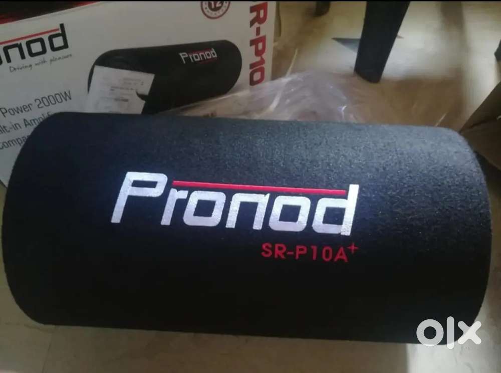 PRONOD 10 Inch Bass tube with Inbuild Amplifier.
