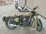2018 model Khaki Colour Bullet classic 350 dual disc brake