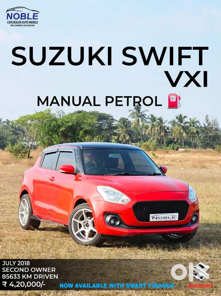 Maruti Suzuki Swift VXi + Manual, 2018, Petrol