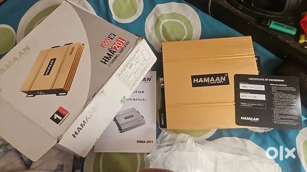 2 channel amplifier with warranty