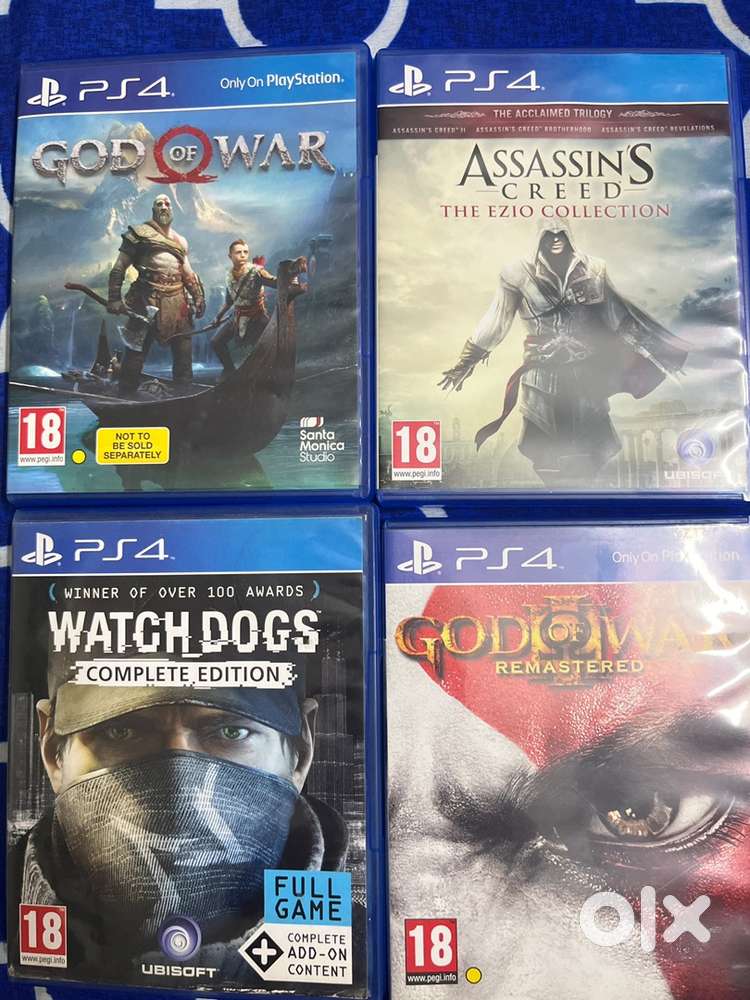 ps4 game Cd’s
