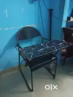 Reading & writing metal chair