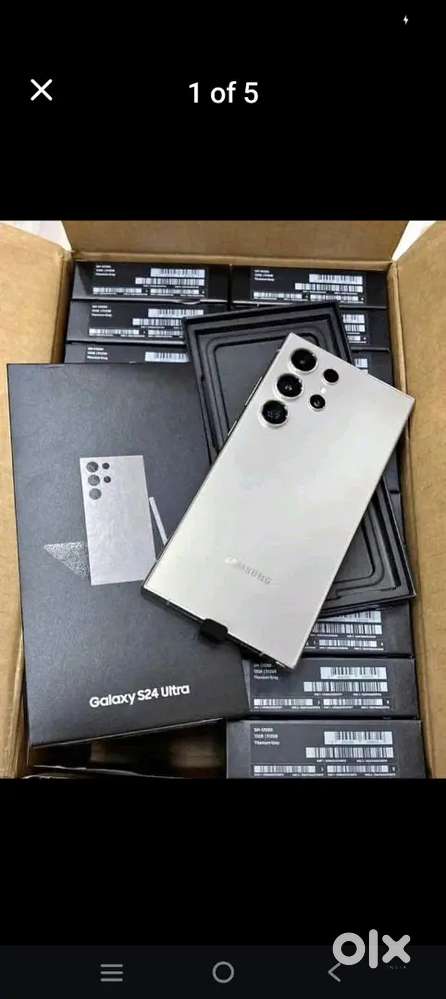 Sumsung galaxy s 24 ultra 12 gb ram 256 gb rom Emi available