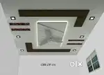 Pop gypsum for ceiling