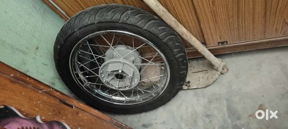 Royal Enfield tube tyres with Rim