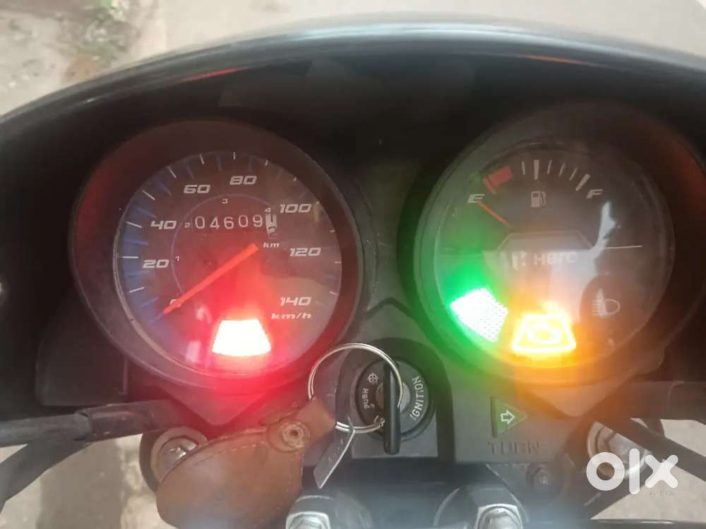 Hero HF dulex black and grey colour